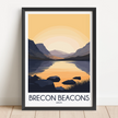 Brecon Beacons Minimalist Wall Art