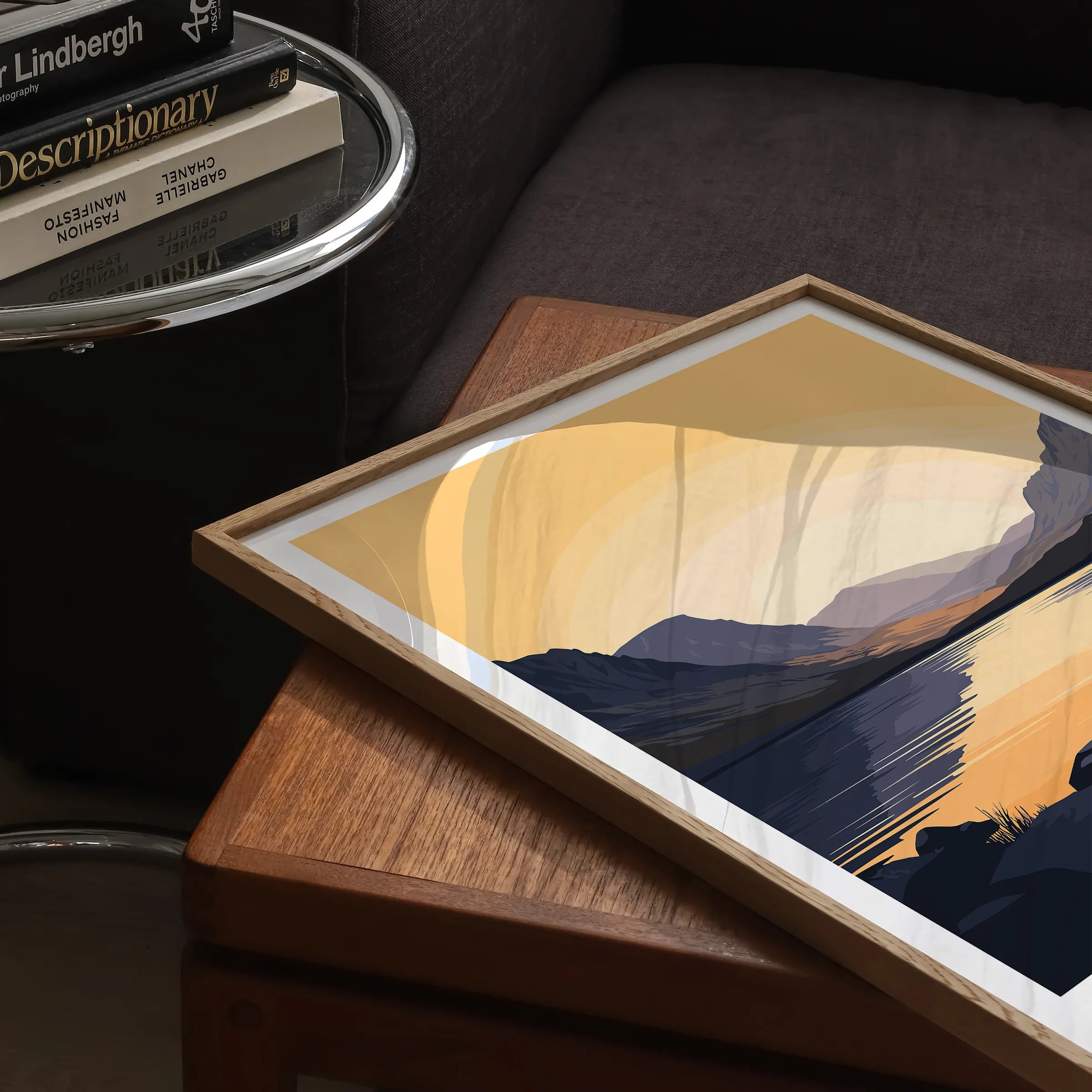 Brecon Beacons Scenic Landscape Art