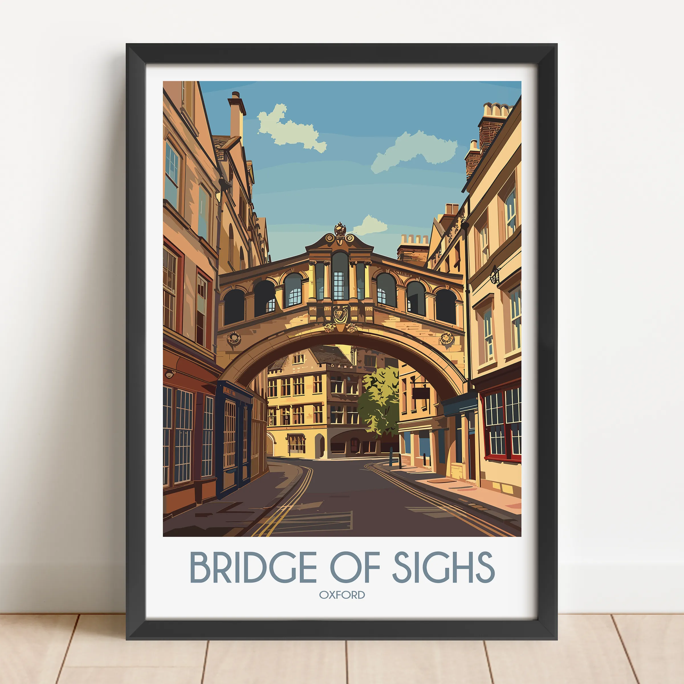 Bridge Of Sighs Scenic Landscape Art