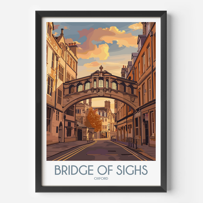 Bridge Of Sighs Scenic Landscape Art