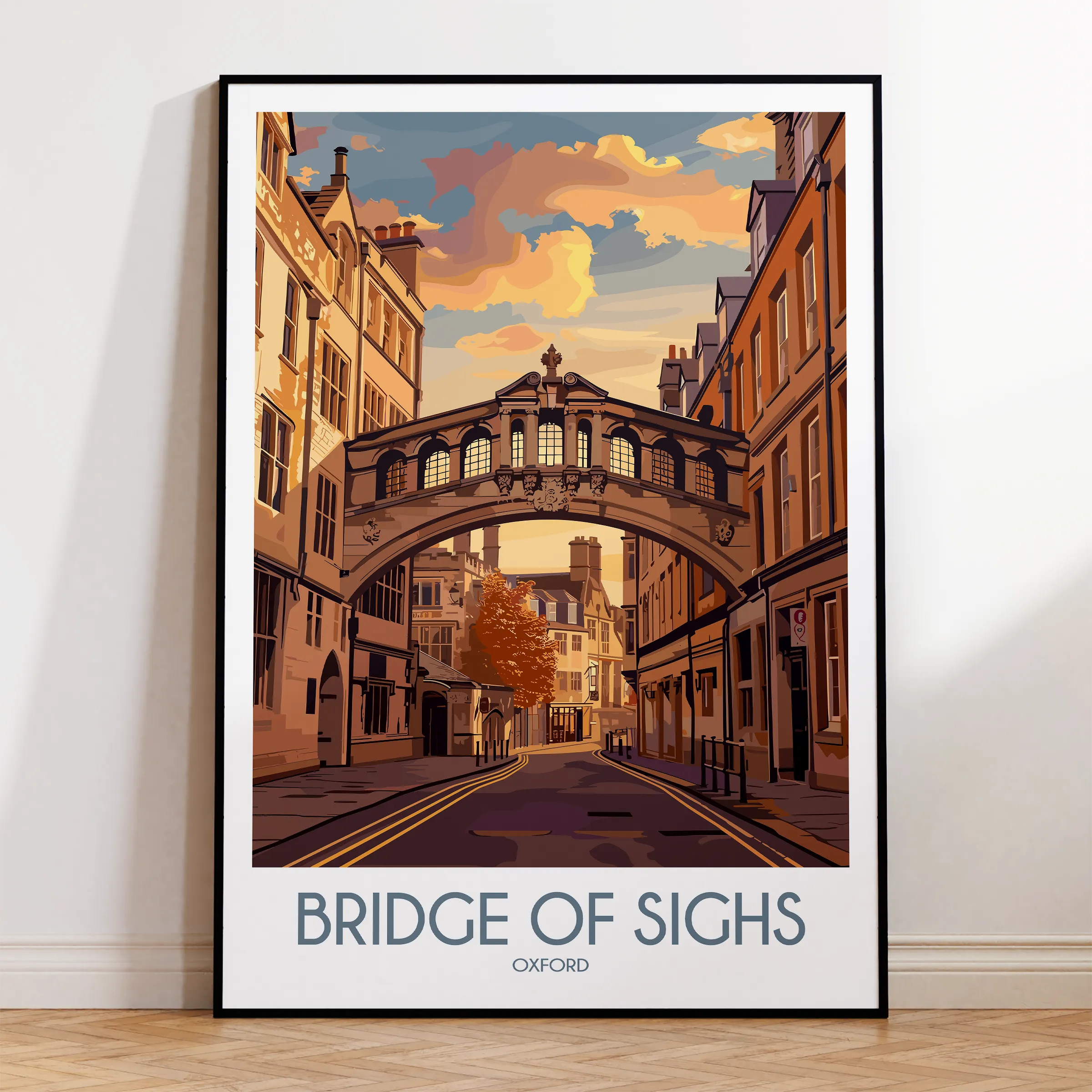 Bridge Of Sighs Souvenir Poster Print