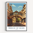 Bridge Of Sighs Souvenir Poster Print