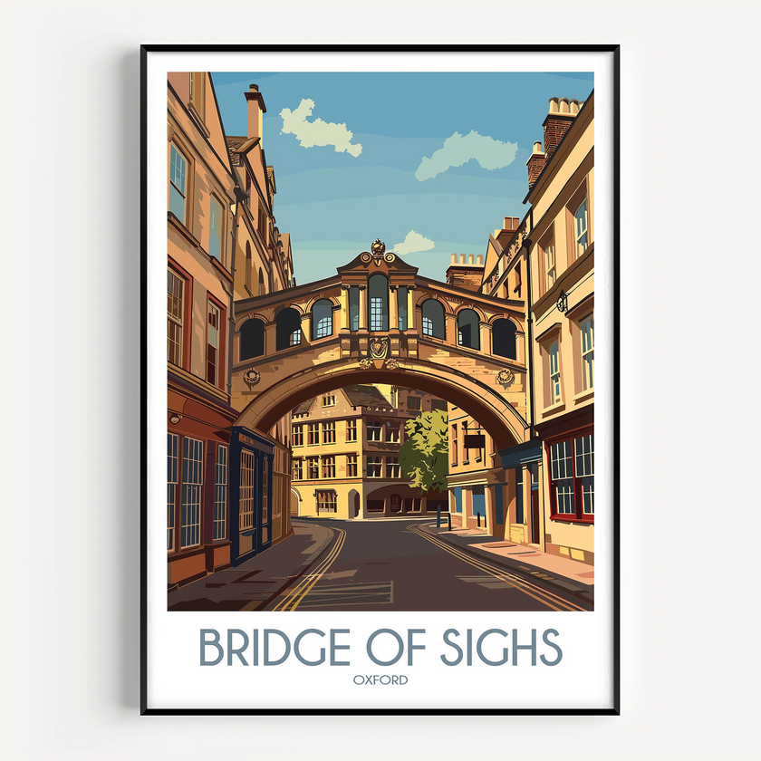 Bridge Of Sighs Souvenir Poster Print