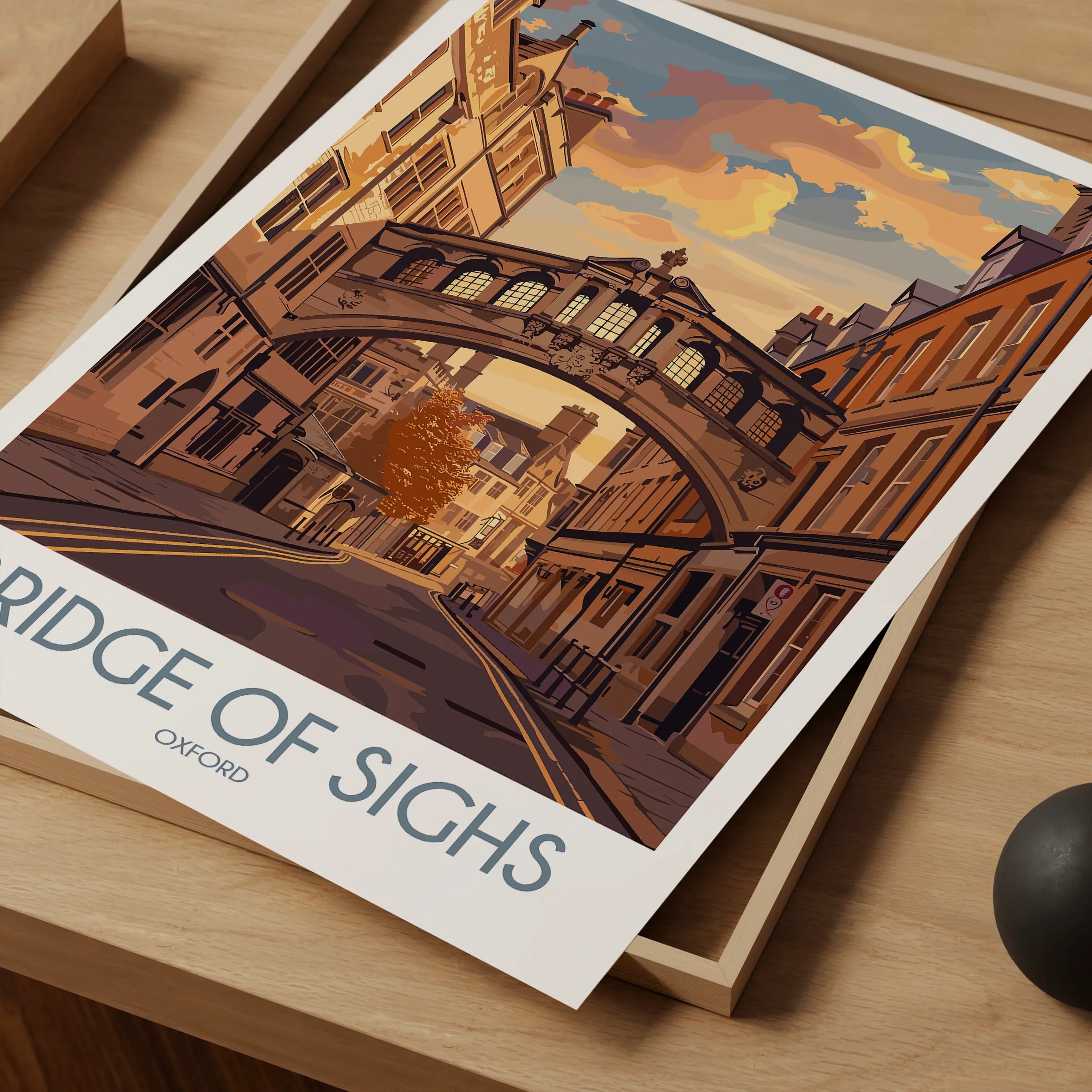 Bridge Of Sighs Vintage Style Print