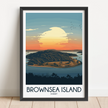 Brownsea Island Destination Art Gift
