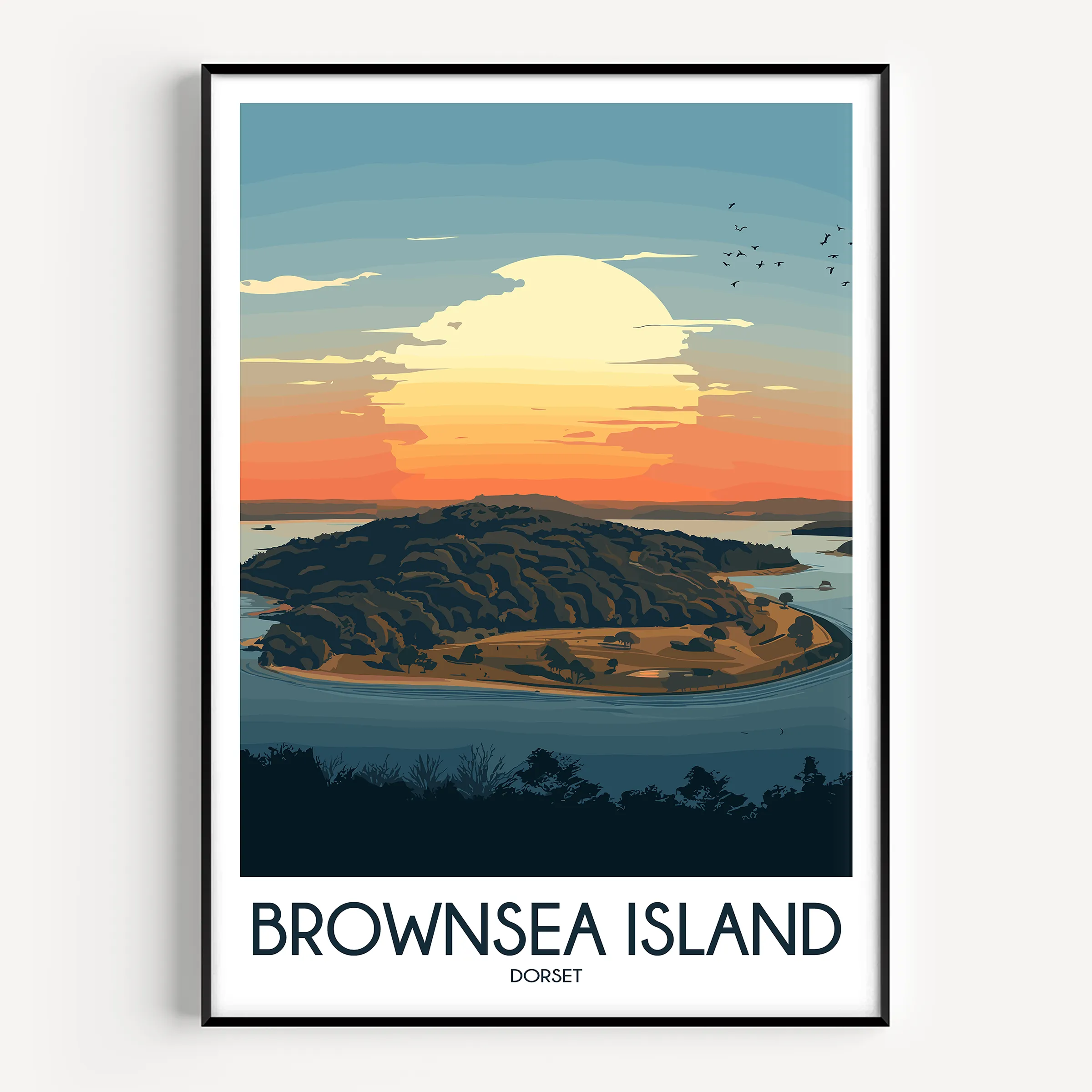 Brownsea Island Home Office Decor