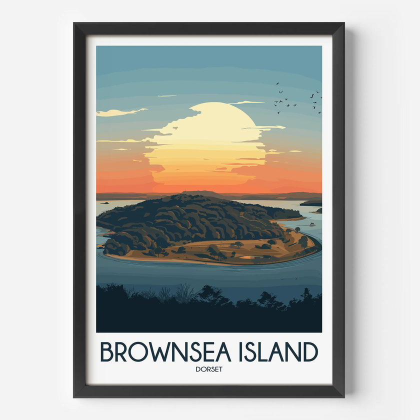Brownsea Island Travel Memory Gift