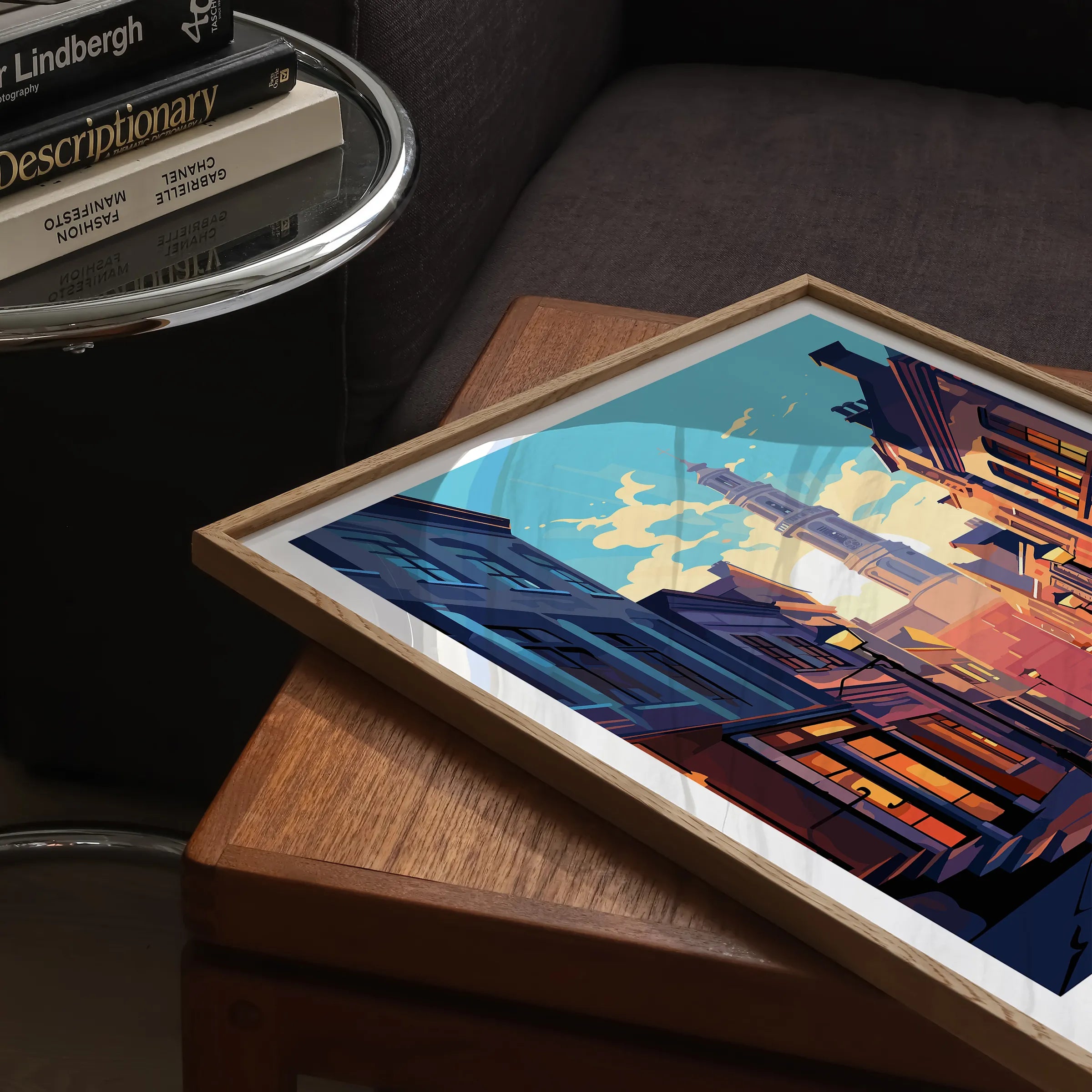 Bruges Destination Art Gift