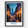 Bruges Minimalist Wall Art