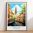 Bruges Minimalist Wall Art