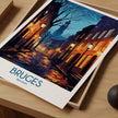 Bruges Scenic Landscape Art