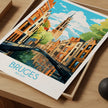 Bruges Travel Memory Gift