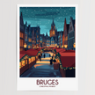 Bruges Travel Memory Gift