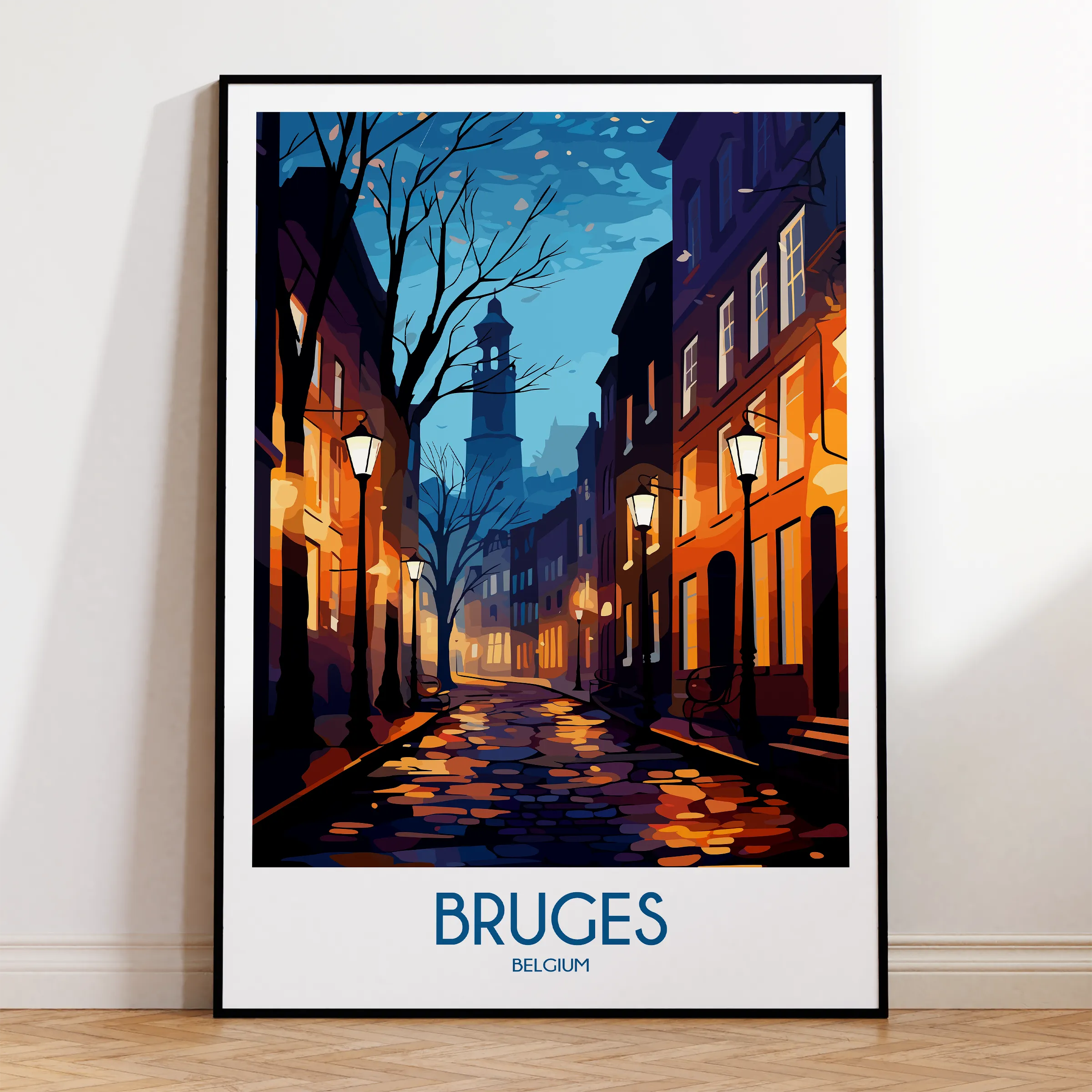 Bruges Travel Memory Gift