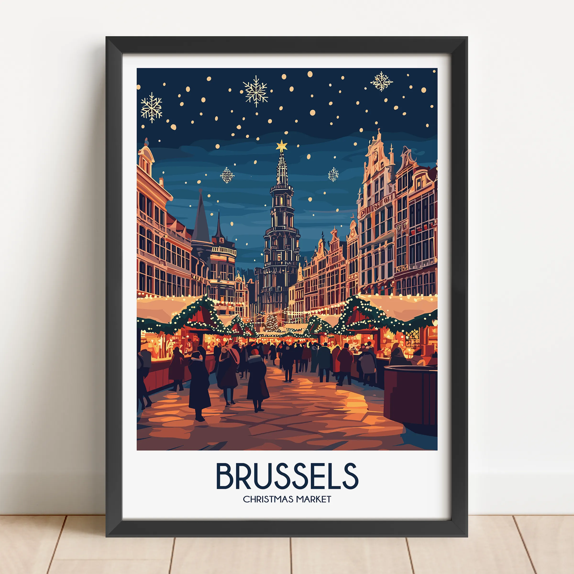 Brussels Souvenir Poster Print