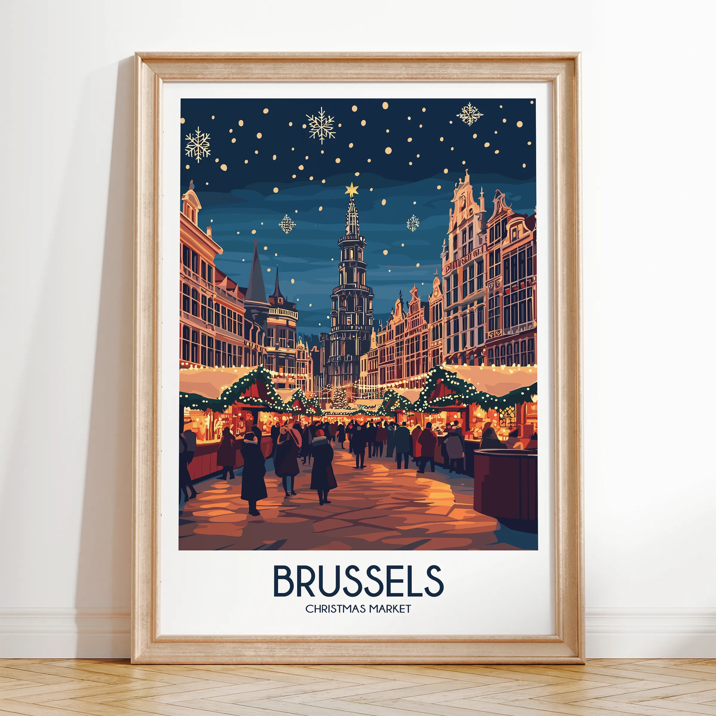 Brussels Travel Memory Gift