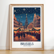 Brussels Travel Memory Gift