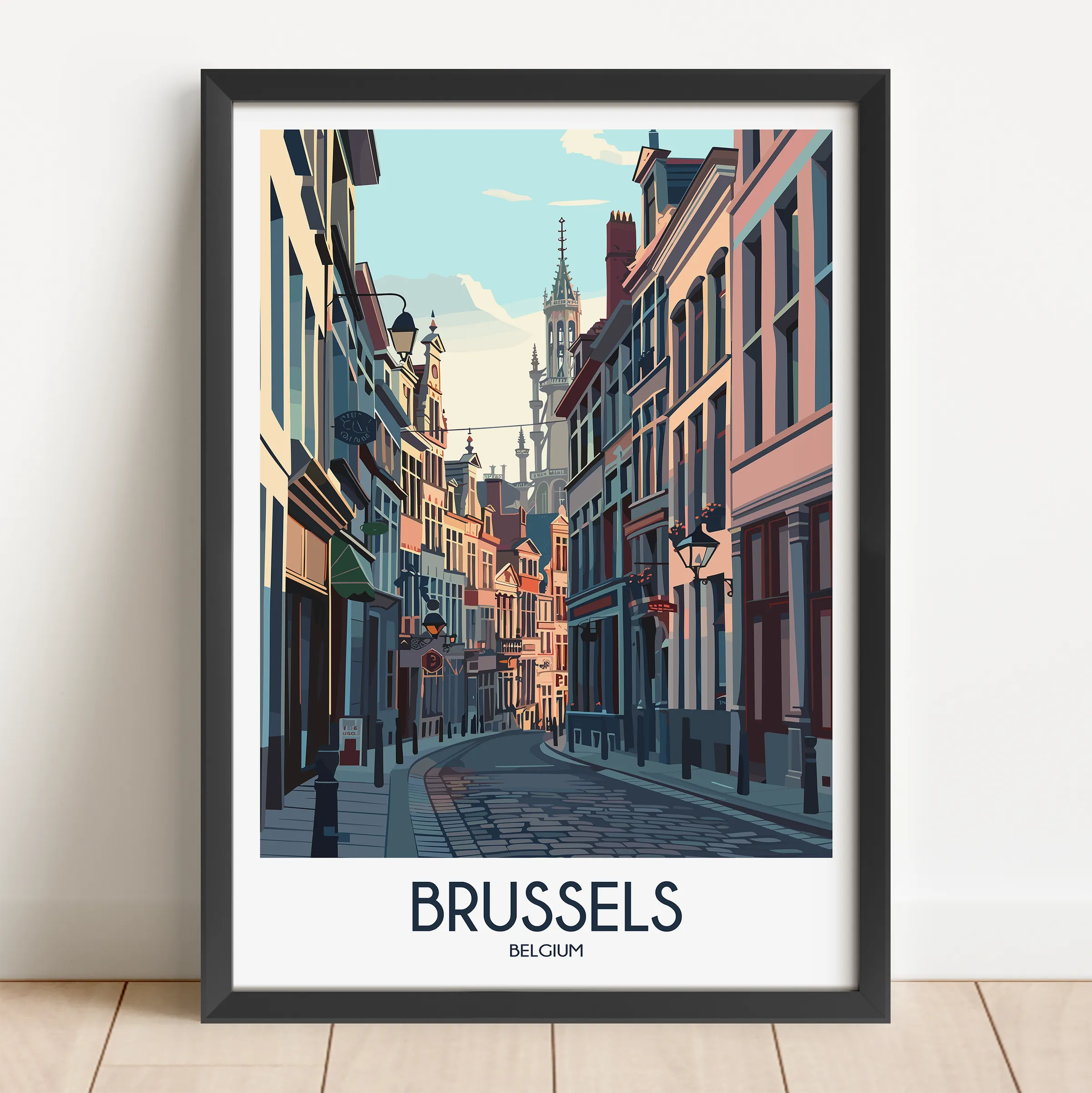 Brussels Travel Memory Gift