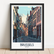 Brussels Travel Memory Gift