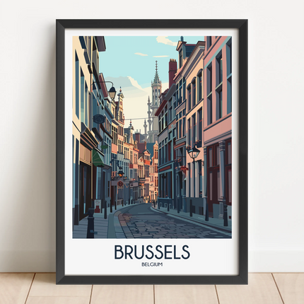 Brussels Travel Memory Gift