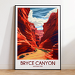 Bryce Canyon Modern Travel Poster