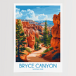 Bryce Canyon Scenic Landscape Art