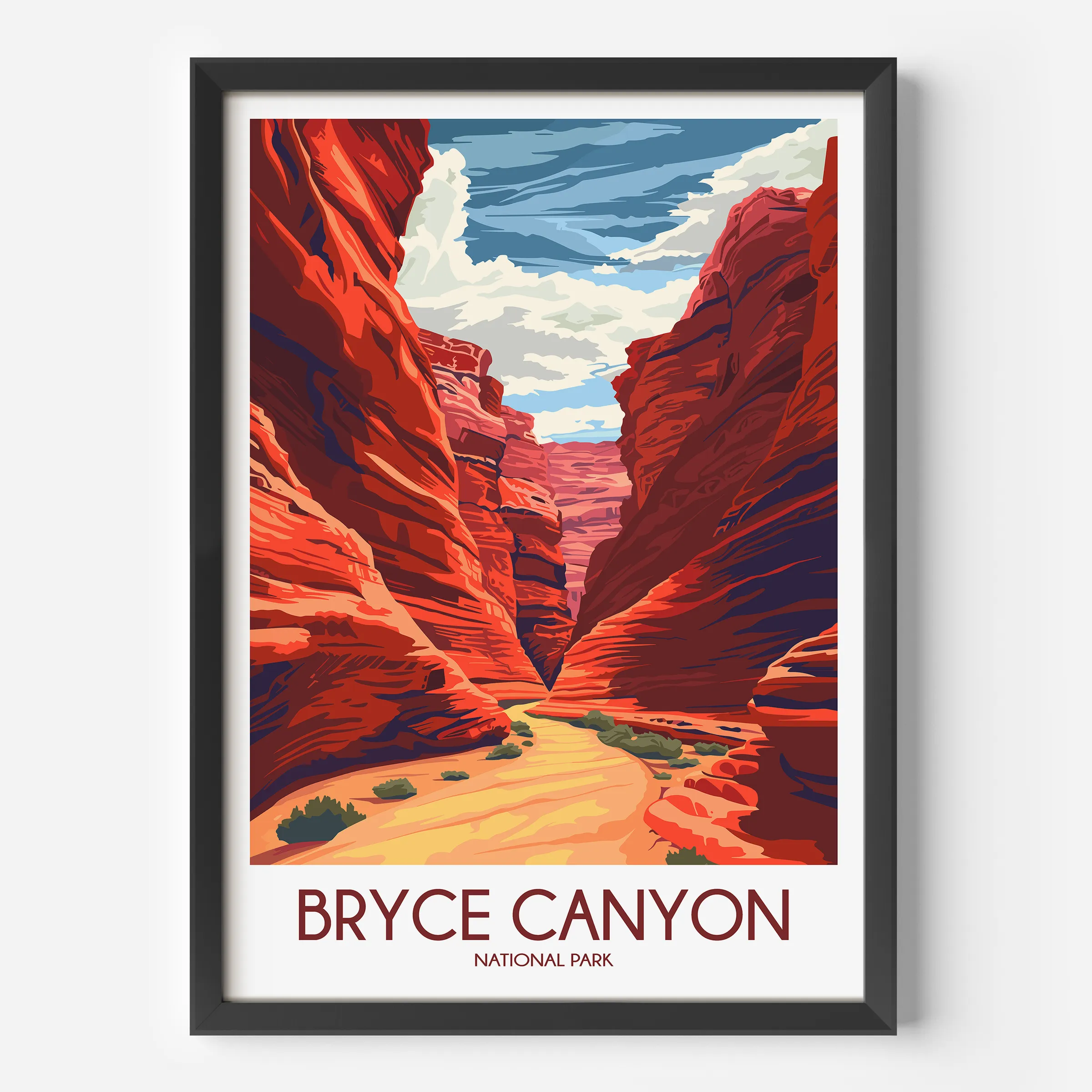 Bryce Canyon Souvenir Poster Print