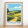 Buckinghamshire Destination Art Gift