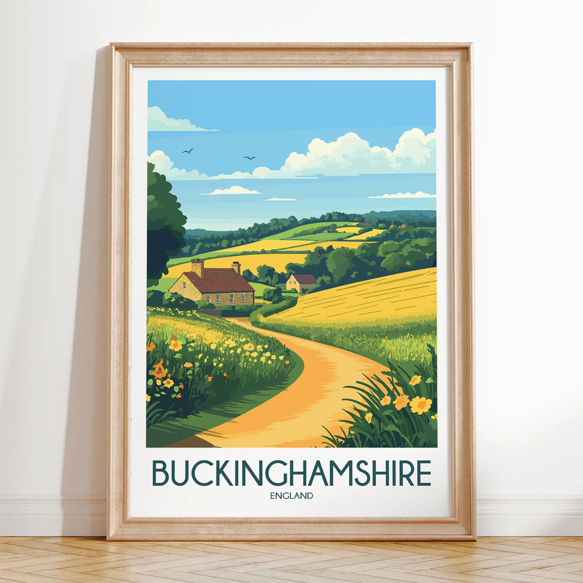 Buckinghamshire Destination Art Gift