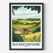 Buckinghamshire Minimalist Wall Art