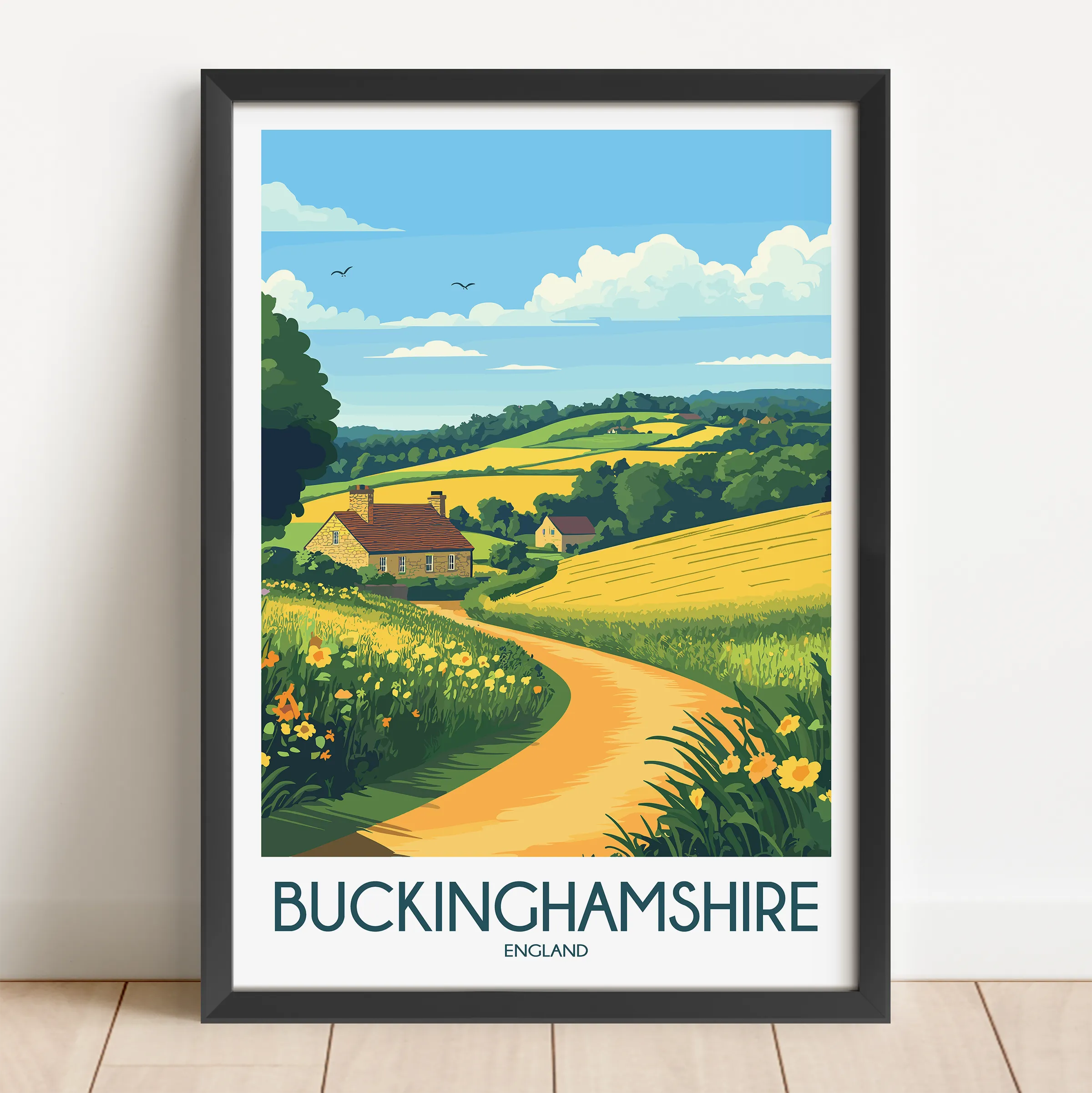 Buckinghamshire Scenic Landscape Art