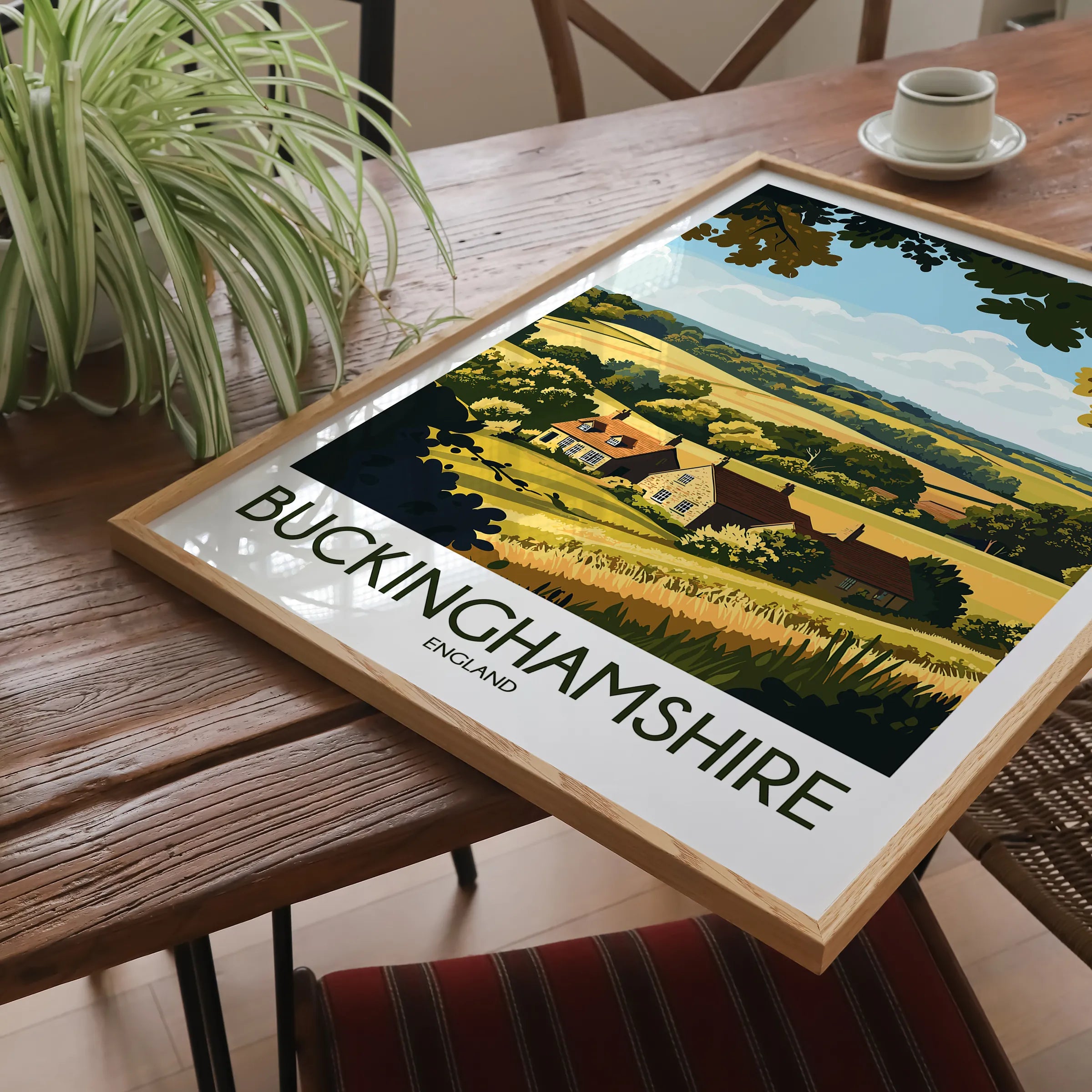 Buckinghamshire Souvenir Poster Print
