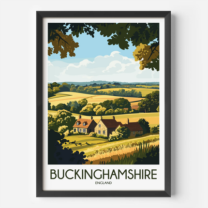 Buckinghamshire Travel Memory Gift