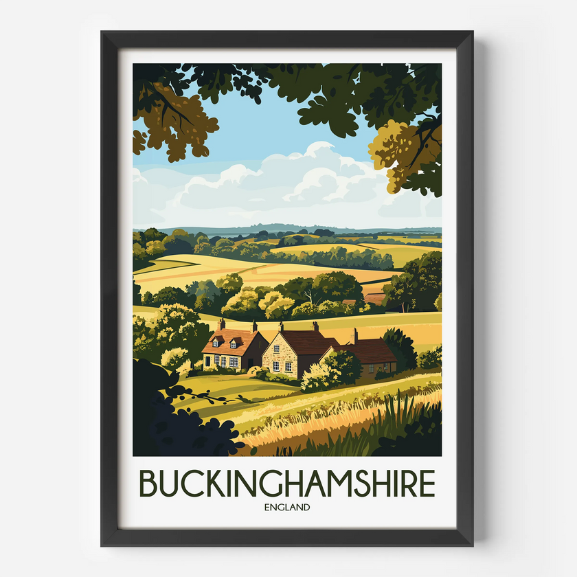 Buckinghamshire Travel Memory Gift