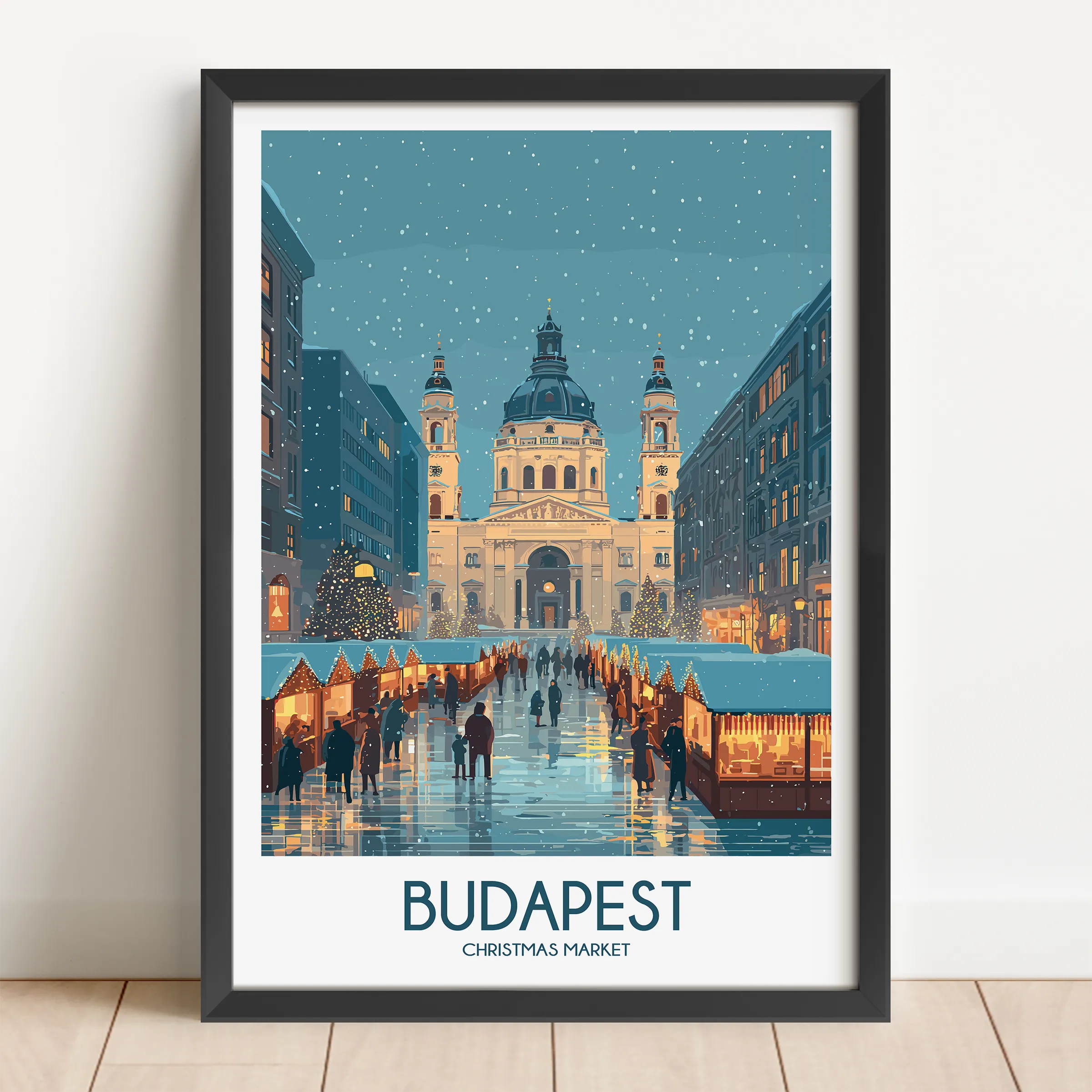 Budapest Destination Art Gift