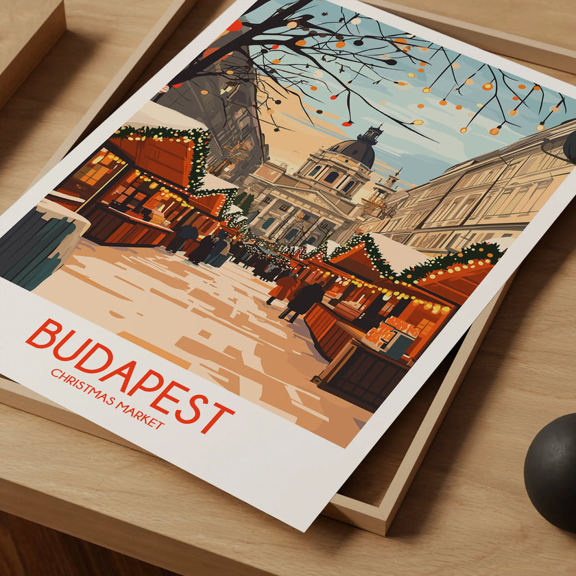 Budapest Minimalist Wall Art