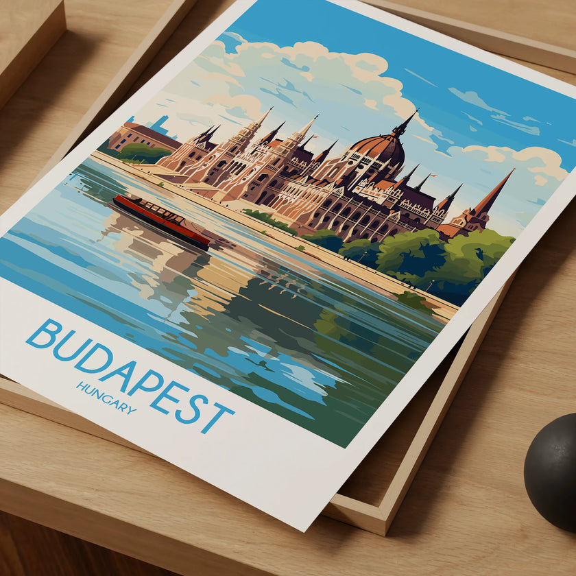 Budapest Minimalist Wall Art