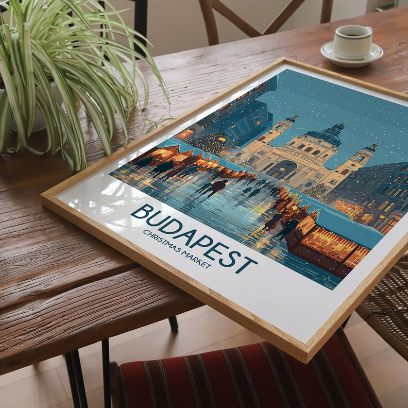 Budapest Minimalist Wall Art