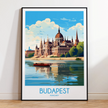 Budapest Scenic Landscape Art