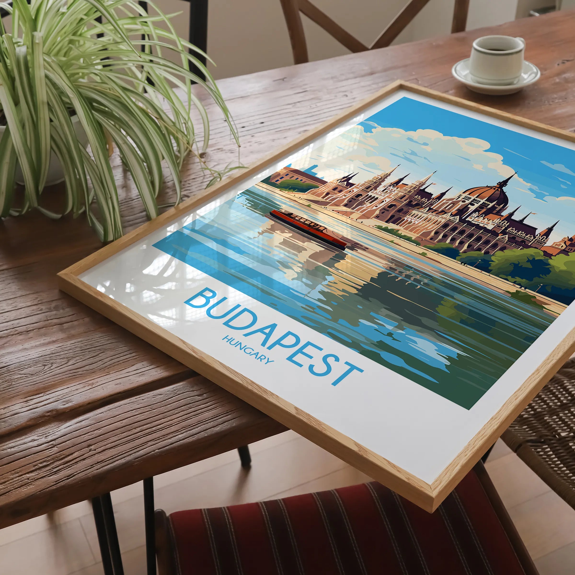 Budapest Souvenir Poster Print