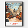 Budapest Souvenir Poster Print