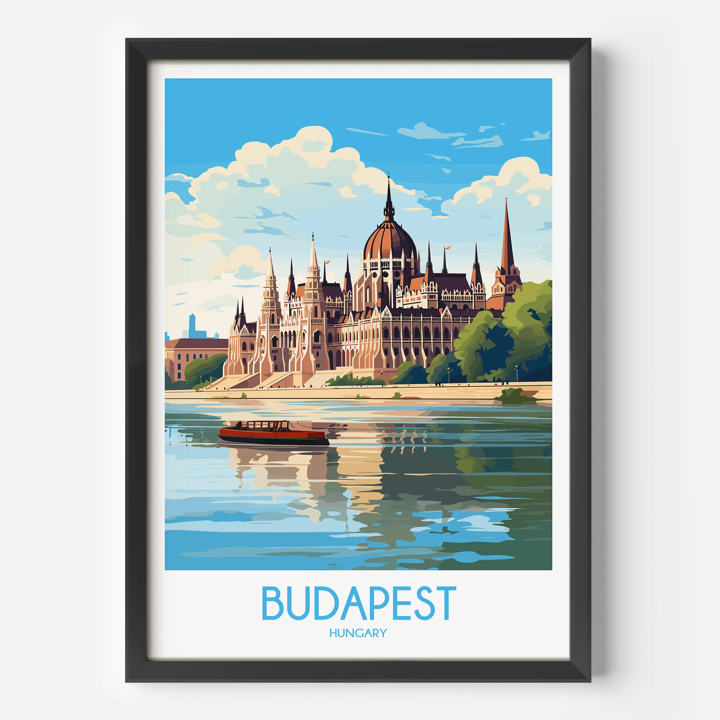 Budapest Travel Memory Gift