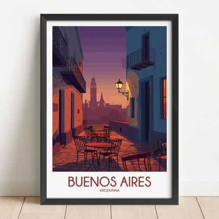 Buenos Aires Minimalist Wall Art