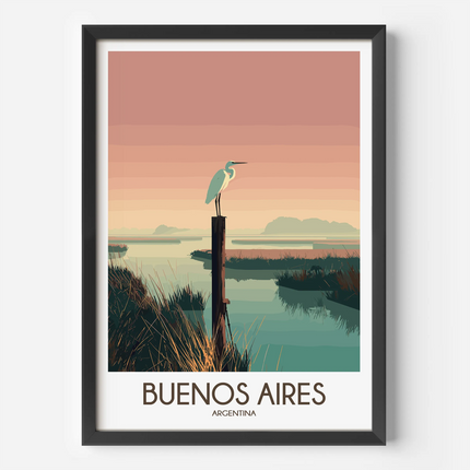 Buenos Aires Scenic Landscape Art