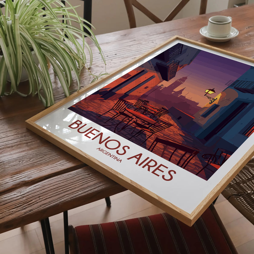 Buenos Aires Souvenir Poster Print