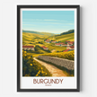 Burgundy Destination Art Gift
