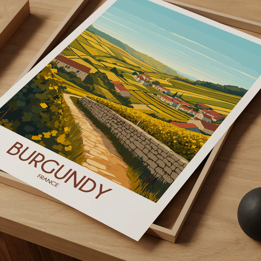 Burgundy Gallery Quality Print