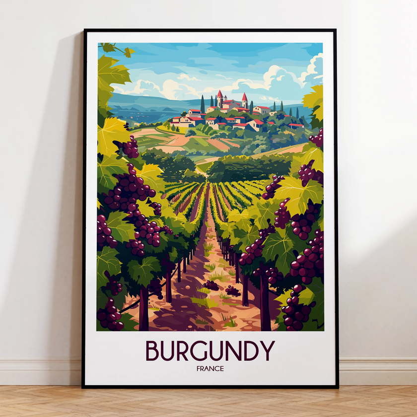Burgundy Home Office Decor