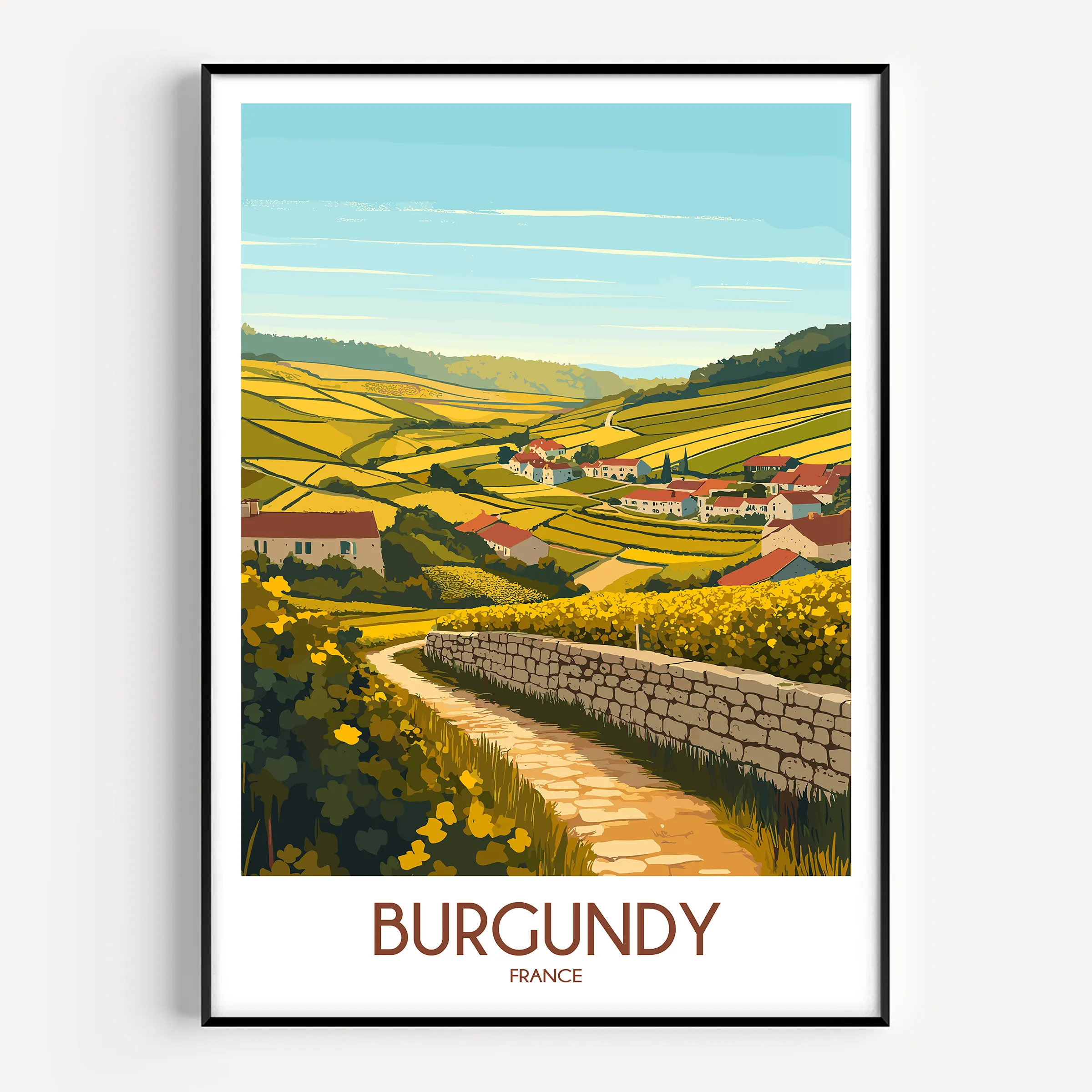 Burgundy Travel Memory Gift