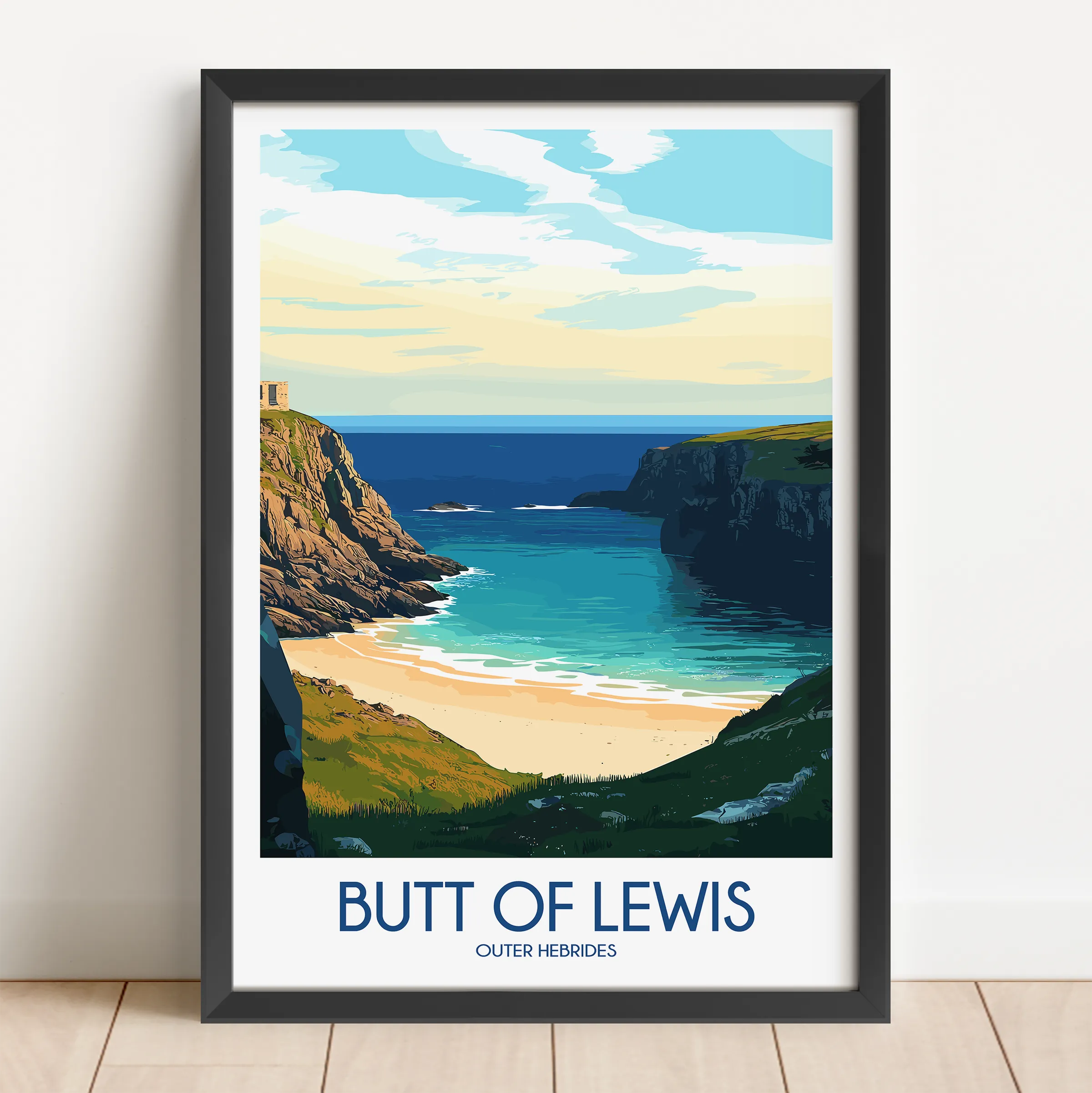 Butt Of Lewis Destination Art Gift